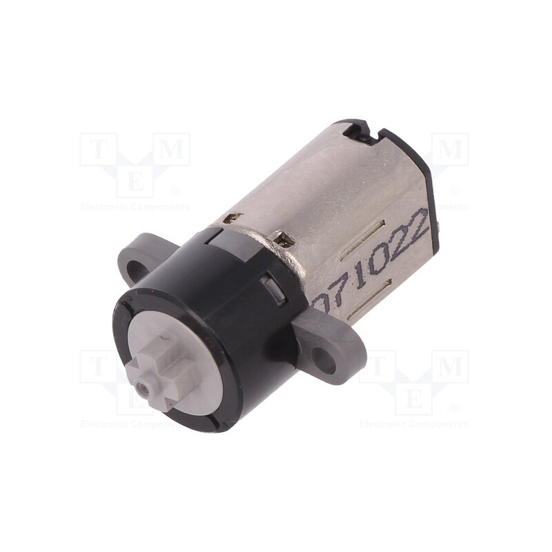 1 pcs x DFROBOT - FIT0419 - Motor: DC, with gearbox, 6VDC, 500mA, 96rpm, max.10mNm, Ioper: 30mA