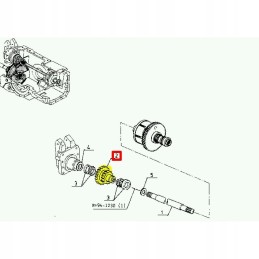 PTO wheels Renault 44 37 teeth 750 6005022052