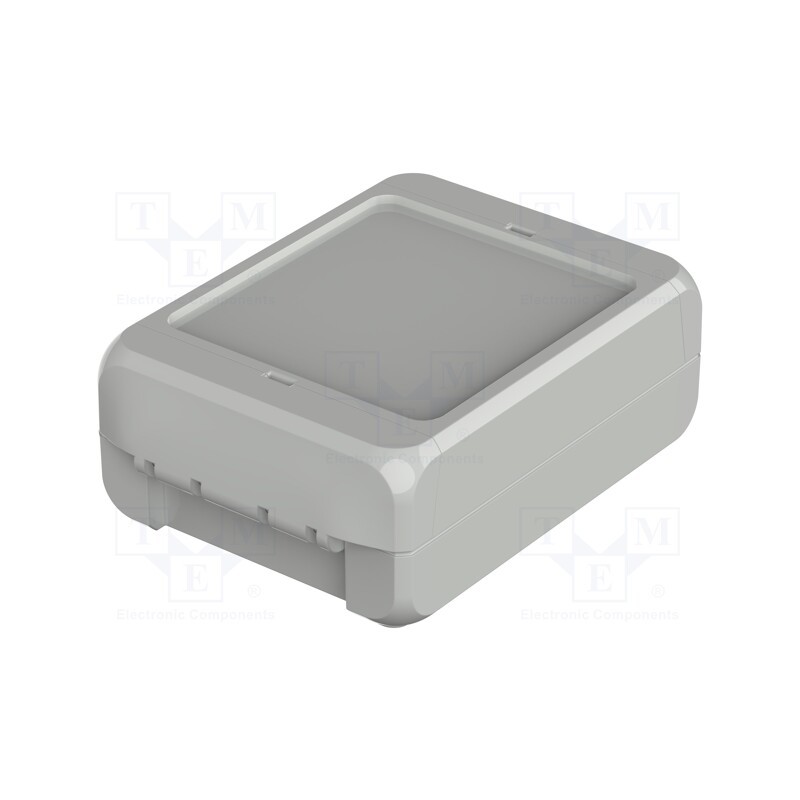 1 pcs x BOPLA - B 100804 ABS 7035 - Enclosure: multipurpose, X: 80mm, Y: 113mm, Z: 40mm, BOCUBE, ABS, grey