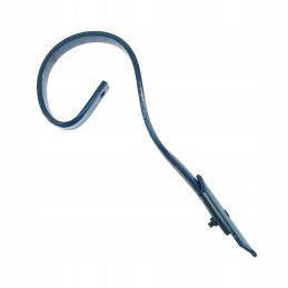 Spring tine of the front unit with morga coulter