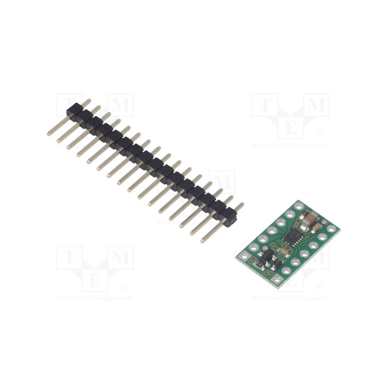 1 pcs x POLOLU - POLOLU-2135 - DC-motor driver, DRV8835, 250kHz, PWM, 1.2A, Uin mot: 2÷11V, Ch: 2
