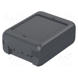 1 pcs x BOPLA - B 100804 ABS-7024 - Enclosure: multipurpose, X: 80mm, Y: 113mm, Z: 40mm, BOCUBE, ABS