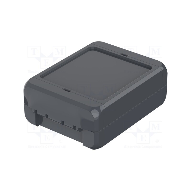 1 pcs x BOPLA - B 100804 ABS-7024 - Enclosure: multipurpose, X: 80mm, Y: 113mm, Z: 40mm, BOCUBE, ABS
