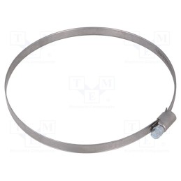 1 pcs x MPC INDUSTRIES - D4120 -AS - Worm gear clamp, W: 9mm, Clamping: 120÷140mm, D, W4, DIN 3017