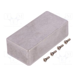 1 pcs x HAMMOND - 1590WG2 - Enclosure: multipurpose, X: 50mm, Y: 100mm, Z: 31mm, 1590W, aluminium