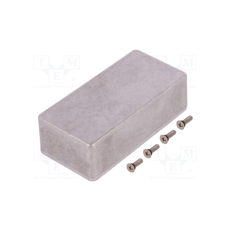 1 pcs x HAMMOND - 1590WG2 - Enclosure: multipurpose, X: 50mm, Y: 100mm, Z: 31mm, 1590W, aluminium