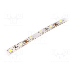 1 m x LUCKYLIGHT - LS-3528W60RN-2 - LED tape, white cold, 3528, 12V, LED/m: 60, 8mm, IP20, 120°, 4.8W/m