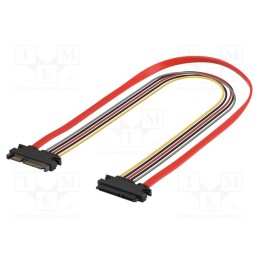 1 pcs x Goobay - 93945 - Cable: SATA, Micro SATA socket,Micro SATA plug, 0.3m