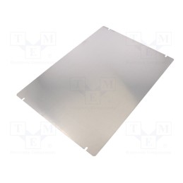 1 pcs x HAMMOND - 1434-1410 - Mounting plate, steel, HM-1444-14103, Series: 1444, natural