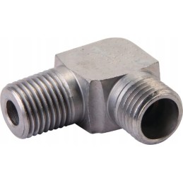 Angle connector gz npt wes 12l m18x1 5 3 8