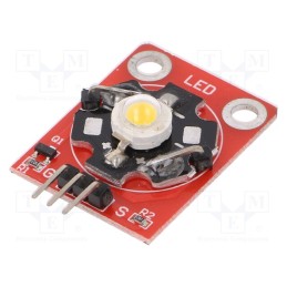 1 pcs x OKYSTAR - OKY3207 - Module: LED, 3.3÷3.6VDC, Colour: white, 3W