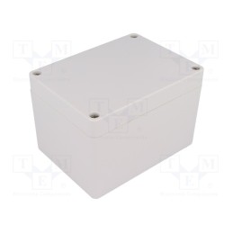 1 pcs x HAMMOND - 1554GGY - Enclosure: multipurpose, X: 90mm, Y: 120mm, Z: 80mm, 1554, ABS, grey