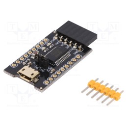 1 pcs x DFROBOT - DFR0065 - Module: converter, RS232, FT232RL, pin strips,USB, 3.3÷5VDC