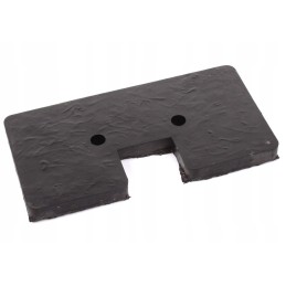 Rubber feeder shovel 78x154mm Claas Dominator