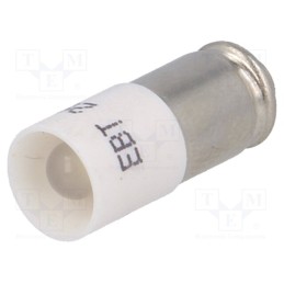 1 pcs x CML INNOVATIVE TECHNOLOGIES - 1512145W3D - LED lamp, white, S5,7s, 28VDC, 28VAC, No.of diodes: 1