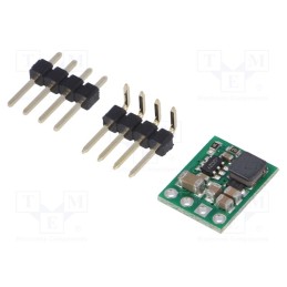1 pcs x POLOLU - 6V, 600MA STEP-DOWN VOLTAGE REGULATOR - Converter: step down, Uout: 6V, Uin: 6.2÷50V, 600mA, 13x10mm