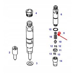 F926202710290 injector washer 1 44mm