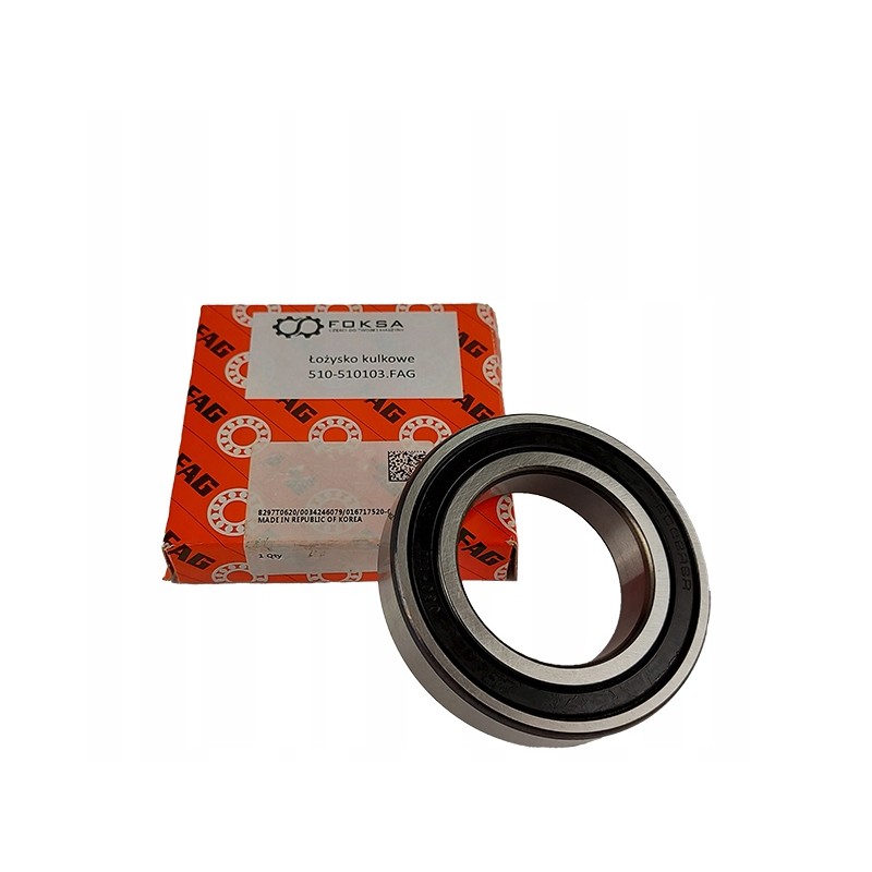 Ball bearing 40x68x15mm 6008 2rs