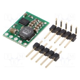 1 pcs x POLOLU - 12V 1A STEP-DOWN D24V10F12 - Converter: step down, Uout: 12V, Uin: 12.1÷36V, 1A, 85÷93%