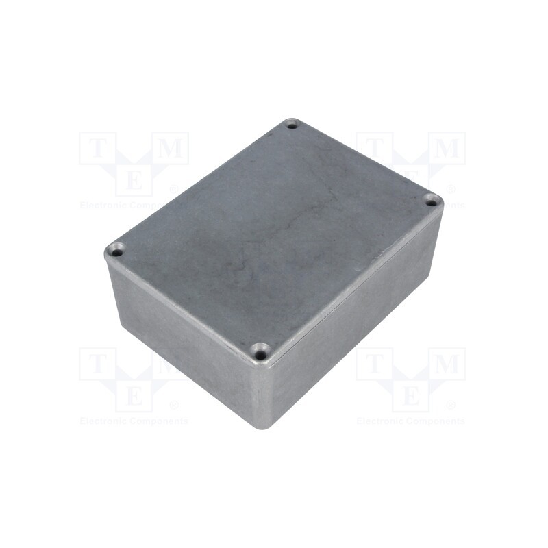 1 pcs x HAMMOND - 1590WS - Enclosure: multipurpose, X: 82mm, Y: 111mm, Z: 44mm, 1590W, aluminium