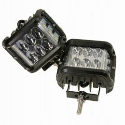 Set of halogen corner lighting lamps 60W x2