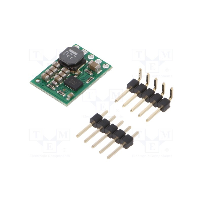 1 pcs x POLOLU - 9V 1A STEP-DOWN D24V10F9 - Converter: step down, Uout: 9V, Uin: 9.1÷36V, 1A, 85÷93%