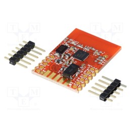 1 pcs x OLIMEX - MOD-NRF8001 - Module: Bluetooth Low Energy, SMD,THT, 33x23mm, 4.1, UEXT