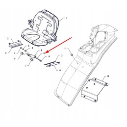 P5s37701121 plastic sleeve with flange m12 mm