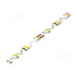 1 m x WISVA OPTOELECTRONICS - HH-S60F006-2835S NW WHITE PCB IP20 - LED tape, bendable, LED/m: 60, 2835, 4000K, W: 6mm, 4.8W/m, 1
