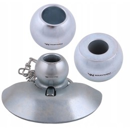 Ball with collar, hardened, category 1 1 44x22 Warynski