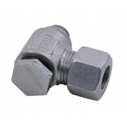 Angled threaded swivel fitting 15l r1 2