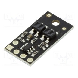 1 pcs x POLOLU - QTR-HD-02A REFLECTANCE SENSOR ARRAY - Sensor: distance, reflective, 2.9÷5.5VDC, analog, Ch: 2, 10.2x20mm