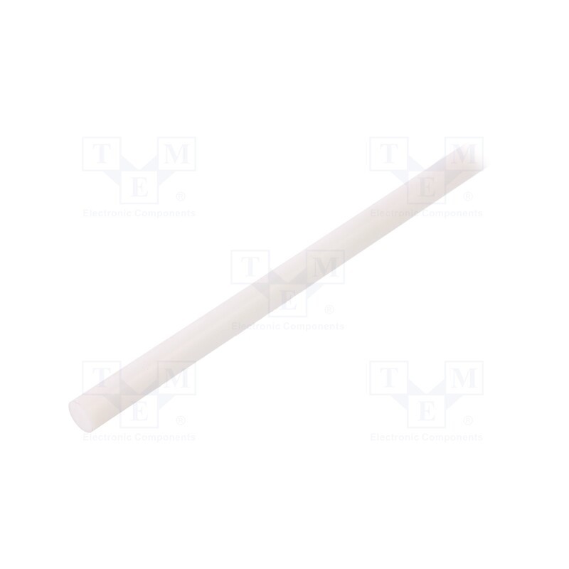 1 pcs x MITSUBISHI CHEMICAL ADV. MATERIALS - 20011292N010050000 - Rod, Ø: 10mm, L: 500mm, natural, extruded, Length tolerance: 0
