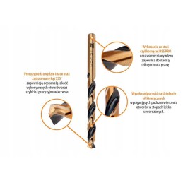 Metal drill hss pro din 338 4 2 mm teger 10