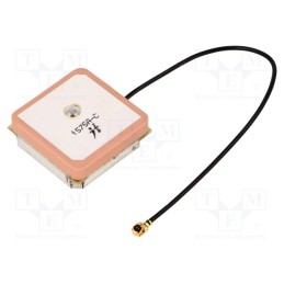 1 pcs x SR PASSIVES - GPS-ANT050 - Antenna, GPS, 3dBi, RHCP, for building in, 50Ω, 25x25x7mm, -40÷85°C