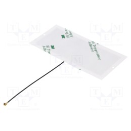 1 pcs x MOLEX - 204287-0100 - Antenna, ISM,RF, 0.7dBi, linear, for ribbon cable, 433MHz, 90x40mm