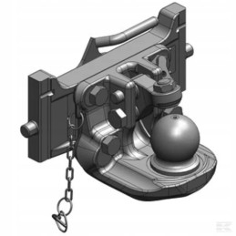 K80 ball transport hitch 335 mm