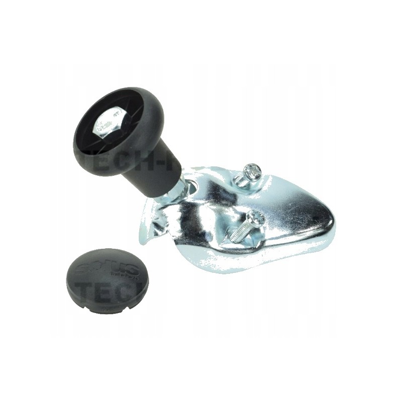 Universal steering wheel knob, black, 2 screws g