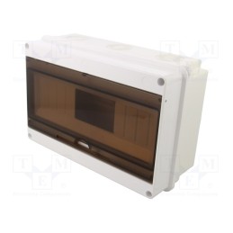 1 pcs x JONEX - S-12/40 IP-40 WHITE - Enclosure: for modular components, IP40, white, No.of mod: 12