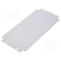 1 pcs x RITTAL - 1564700 - Mounting plate, steel, Plating: zinc