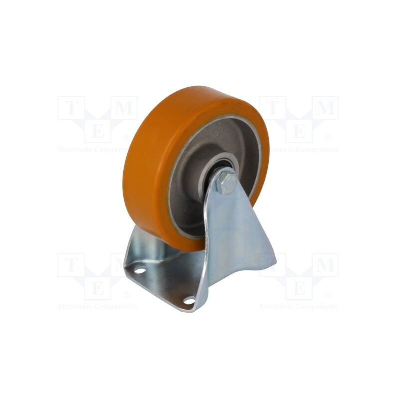 1 pcs x COLSON - FTAU 1252 6150 - Transport wheel, Ø: 125mm, W: 38mm, H: 155mm, rigid, 250kg