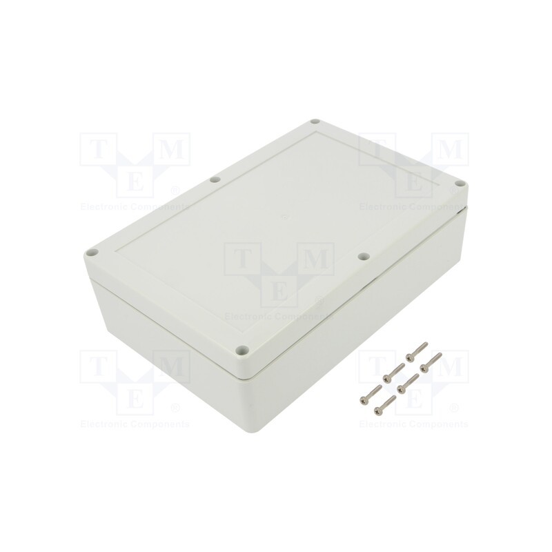 1 pcs x KRADEX - ZP210.140.60SJ TM PC - Enclosure: multipurpose, X: 140mm, Y: 210mm, Z: 60mm, ZP, light grey