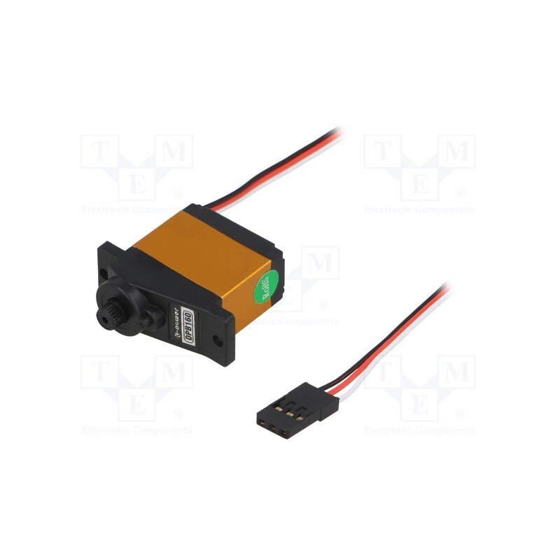 1 pcs x K-POWER - DPB0160 - Motor: servo, 4.8÷6VDC, micro, digital, 23x12x24.5mm, polyamide