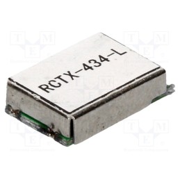 1 pcs x RADIOCONTROLLI - RCTX-434-L - Module: RF, AM transmitter, ASK,OOK, 433.92MHz, 2.2÷3.6VDC, 11dBm