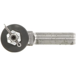 The end of the right steering rod