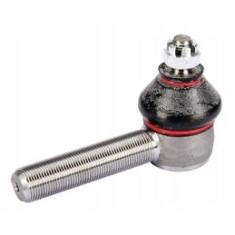 The end of the right steering rod