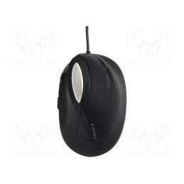 1 pcs x GEMBIRD - MUS-ERGO-03 - Optical mouse, black, USB A, wired, Features: DPI change button