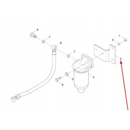 Ts04503010002 fuel filter mounting