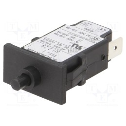 1 pcs x SCHURTER - 4400.0483 - Circuit breaker, Urated: 240VAC, 48VDC, 2.2A, SPST, Poles: 1, MCB