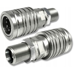Quick connector male thread socket euro long m22